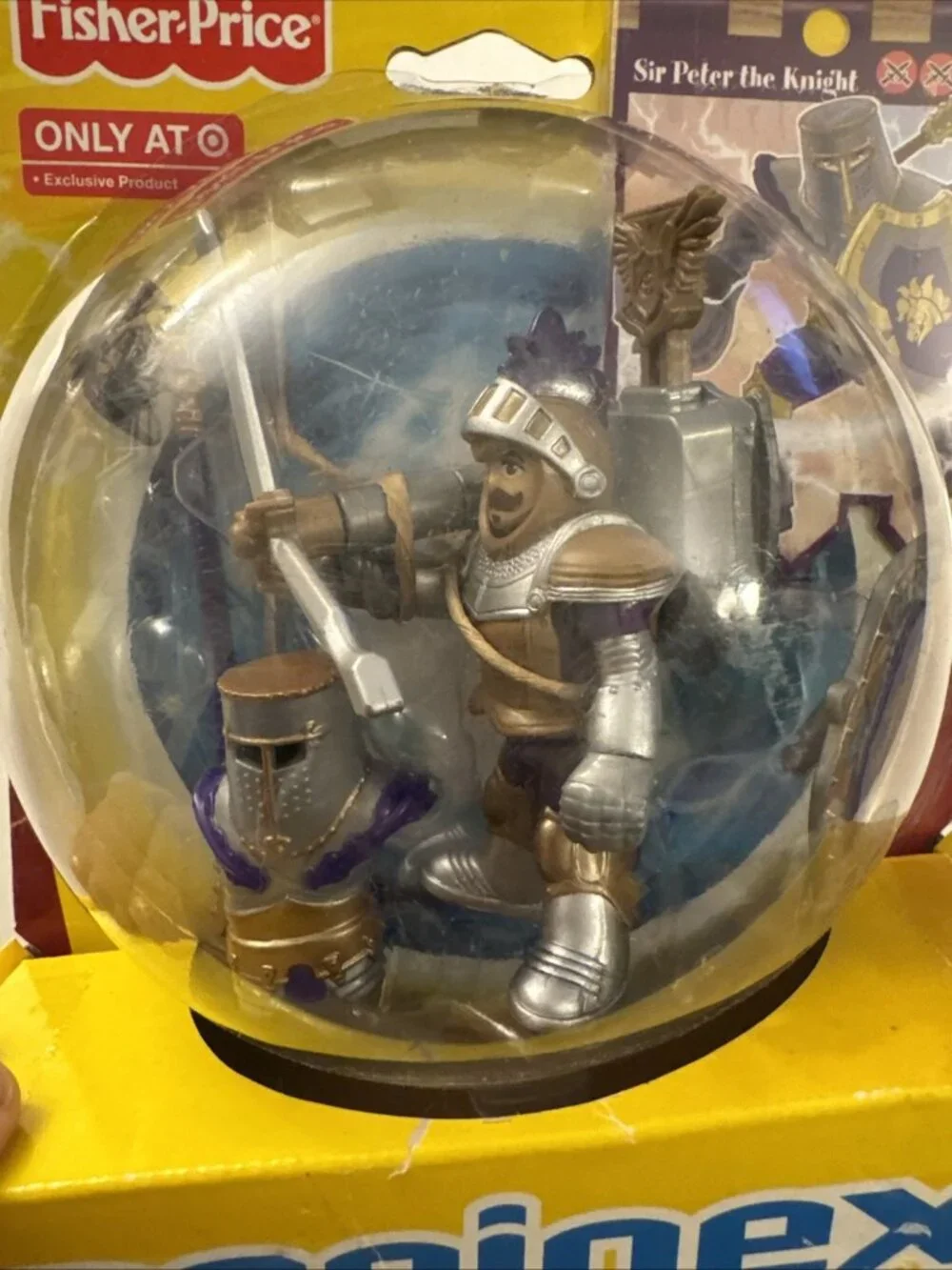 Imaginext Sir Peter the Knight for Battle Arena New Fisher Price Target Ex B49